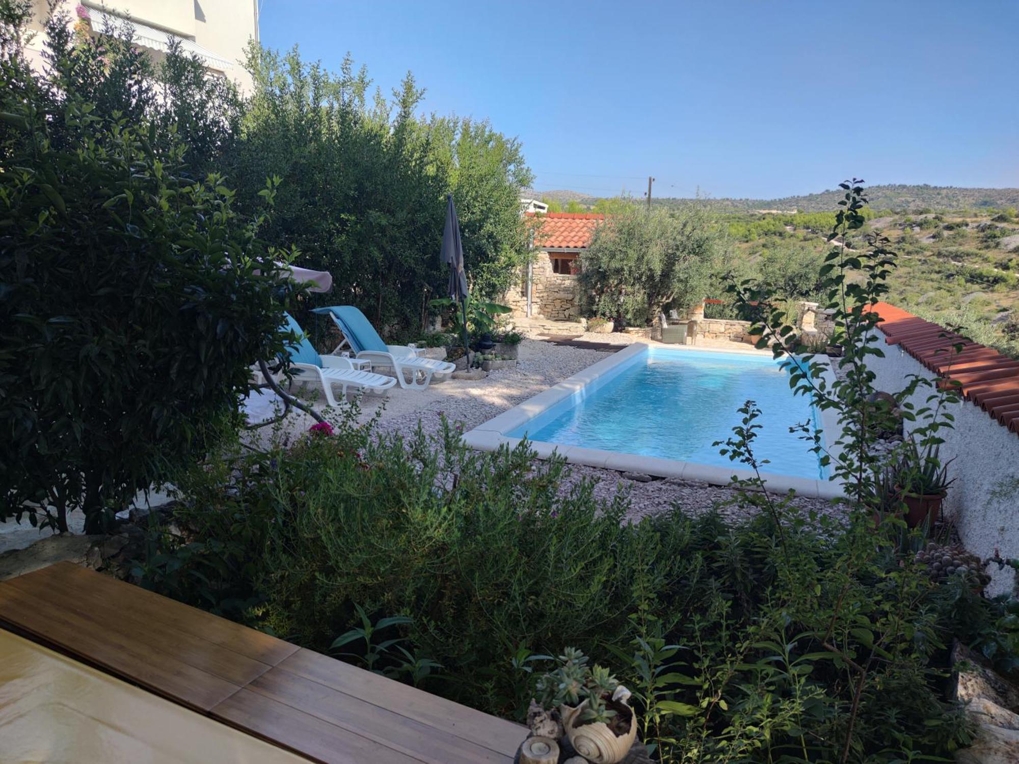 Vacation House Milka Milna  Bagian luar foto