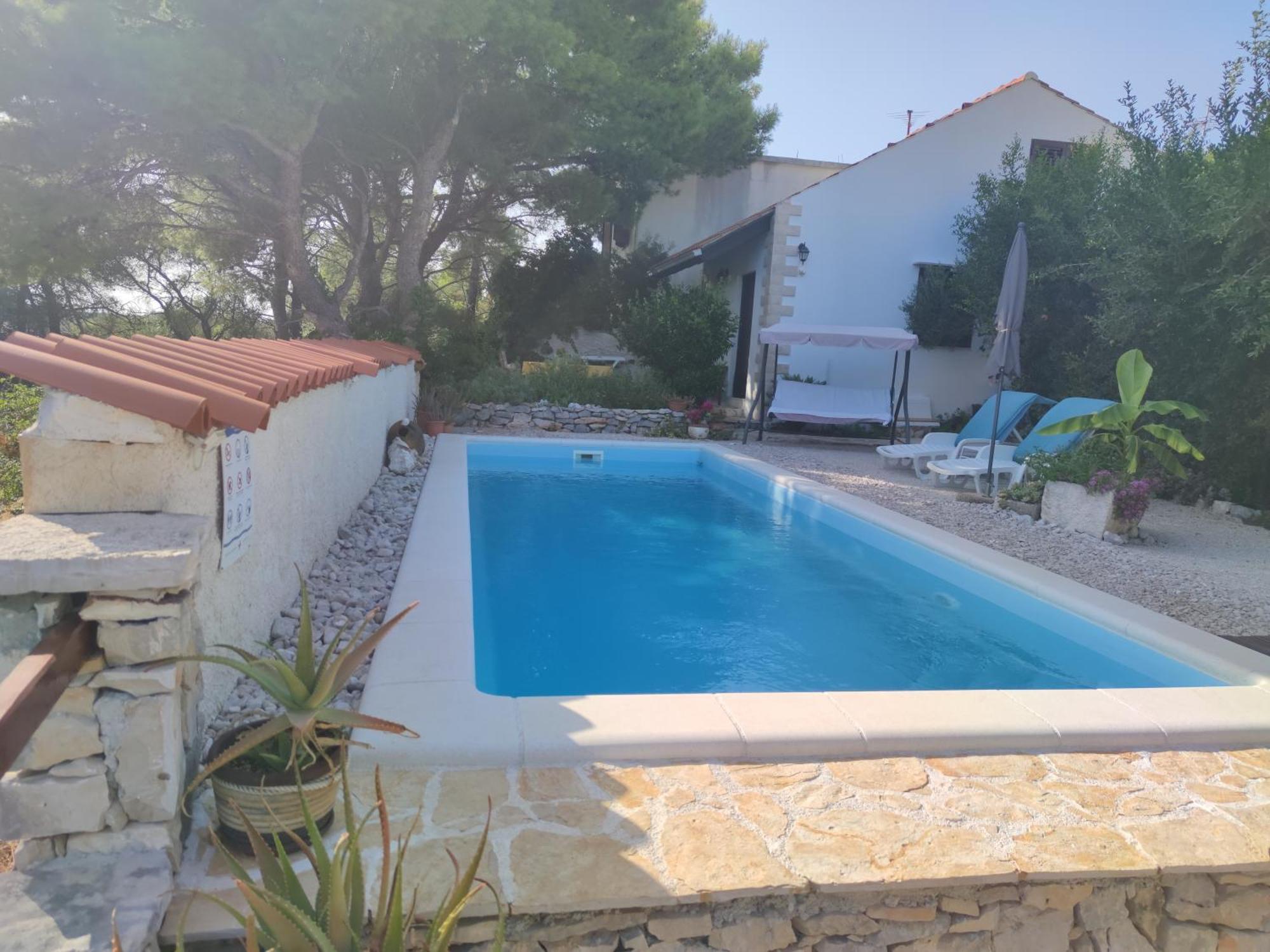 Vacation House Milka Milna  Bagian luar foto