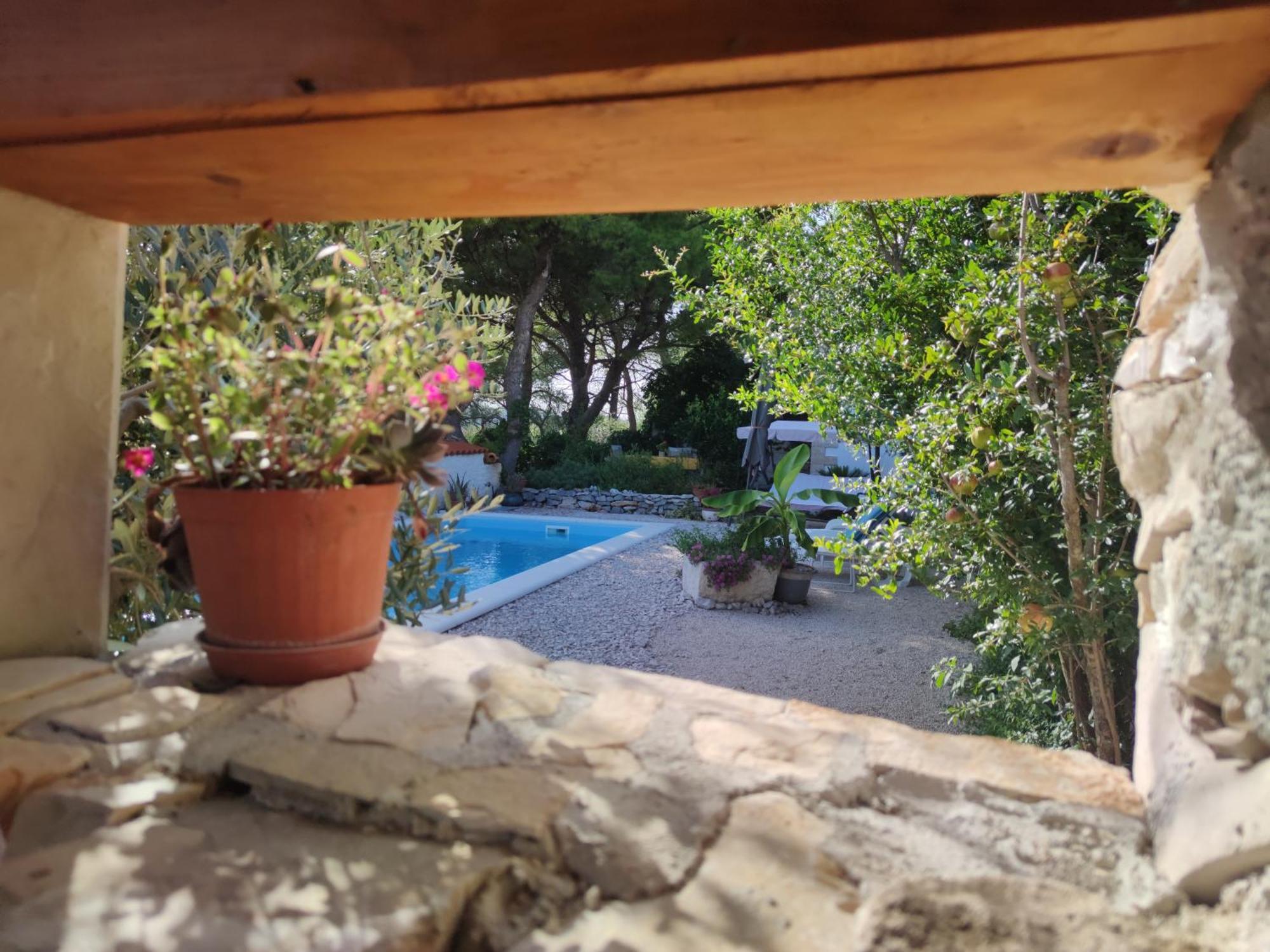 Vacation House Milka Milna  Bagian luar foto